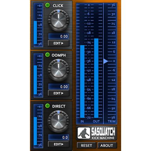 BOZ DIGITAL Sasquatch Kick Machine - Kick Drum Enhancement Plug-In