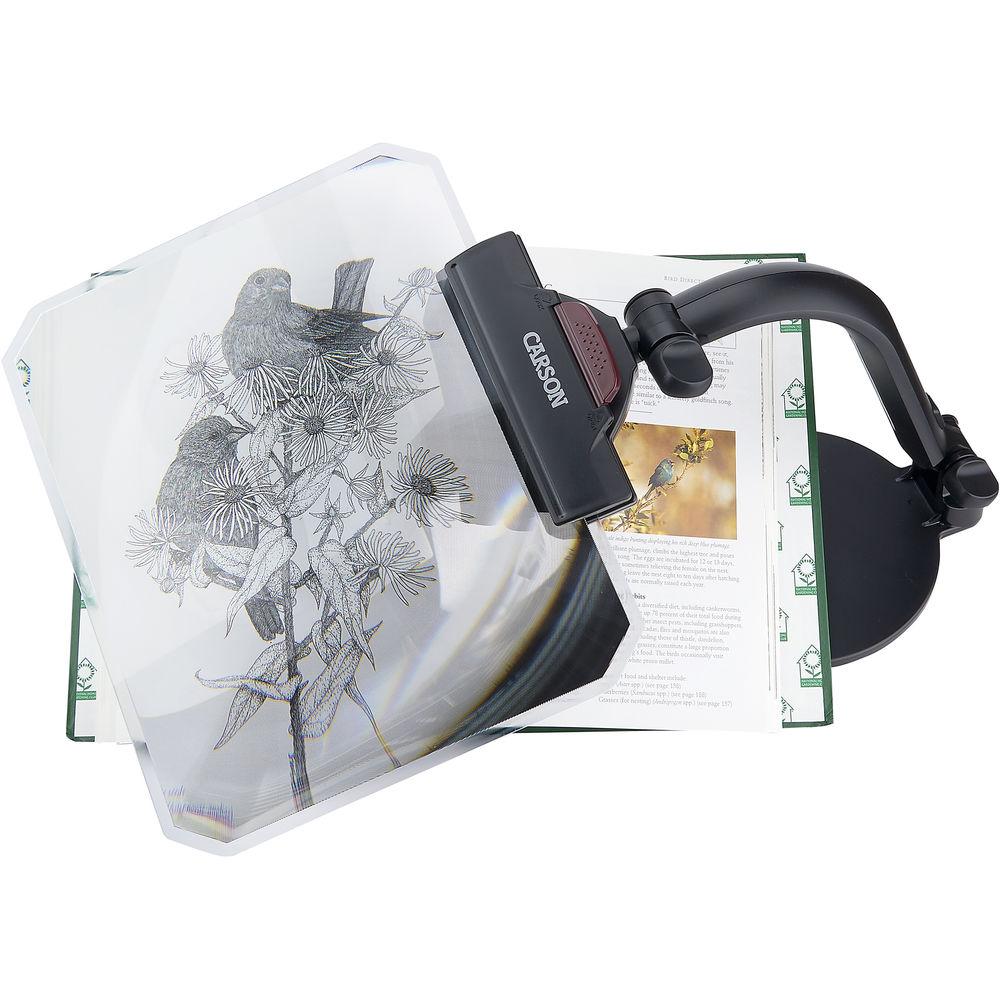 Carson CP-10 Desktop Stand Fresnel Magnifier
