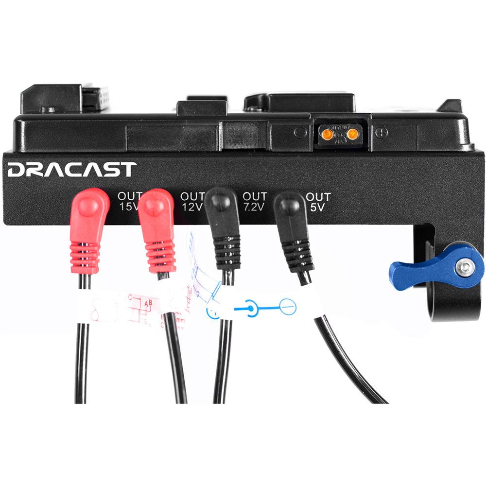 Dracast V-Mount Camera Battery Adapter with HDMI