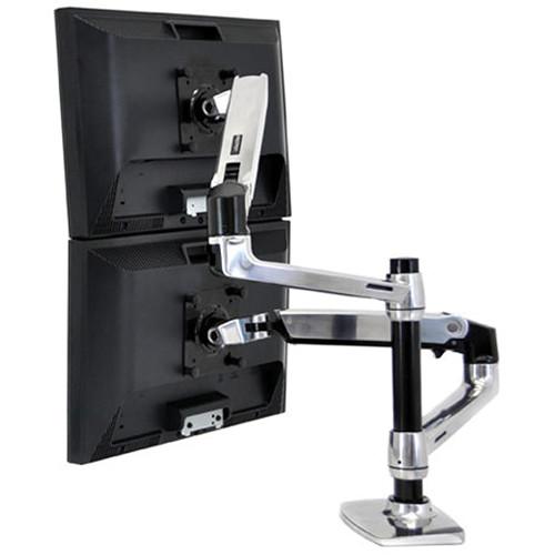 Ergotron LX Dual Desk Mount Stacking Arm