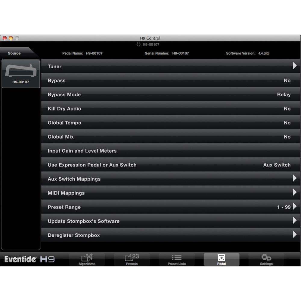 Eventide H9 MAX Effects Pedal with Bluetooth Control