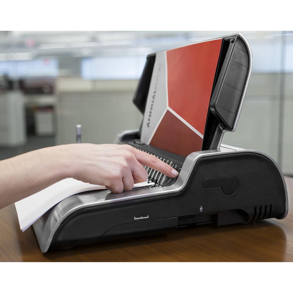 Fellowes Quasar E 500 Electric Comb Binding Machine with Starter Kit