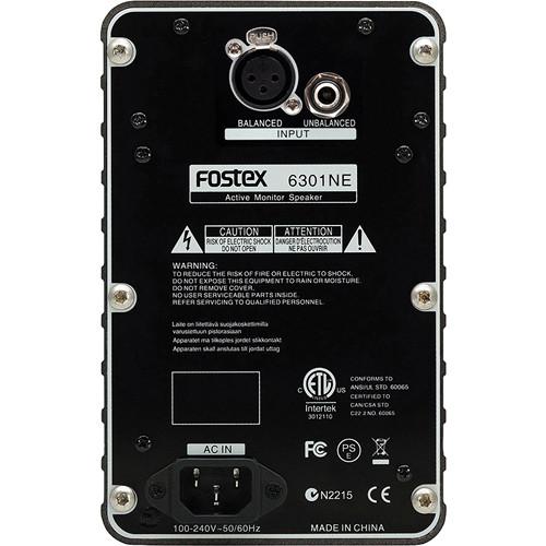 Fostex 6301NE - 4" Active Monitor Speaker 20W D-Class