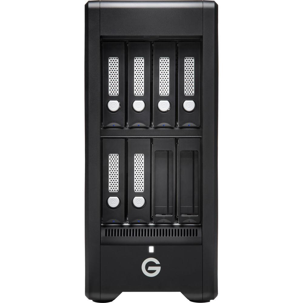 G-Technology G-SPEED Shuttle XL 36TB 8-Bay Thunderbolt 2 RAID Array with Two ev Bay Adapters