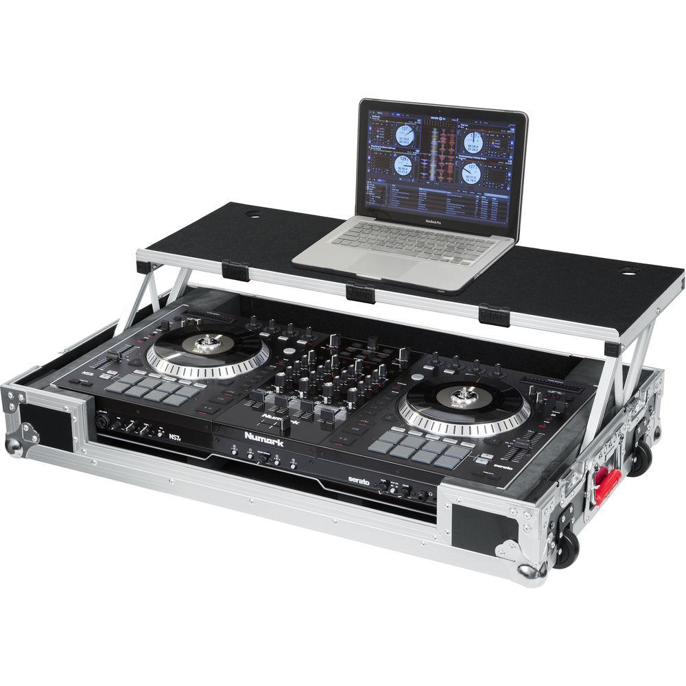 Gator Cases G-Tour Road Case Custom Fit for Numark NS7II Controller