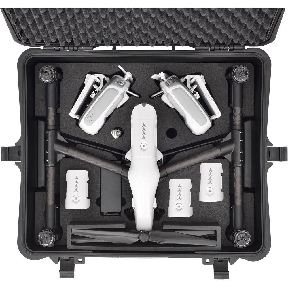 HPRC 2730WINSPRO Wheeled Hard Case with Foam for DJI Inspire 1 Pro