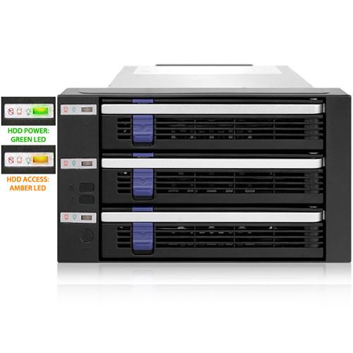 Icy Dock FatCage 3-Bay EZ-Tray Backplane Cage for 3.5" SATA Hard Drives