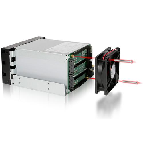 Icy Dock FatCage 3-Bay EZ-Tray Backplane Cage for 3.5" SATA Hard Drives