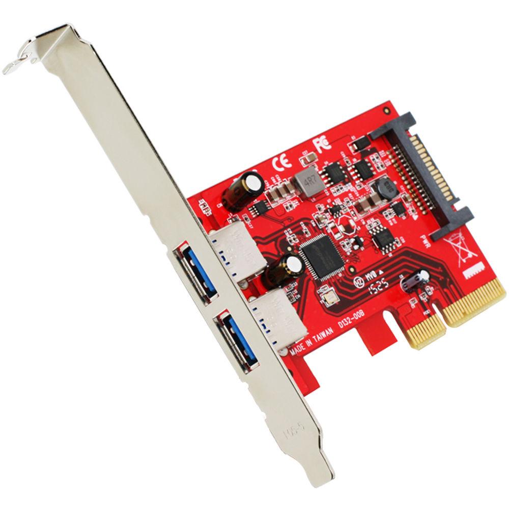 IOGEAR 2-Port SuperSpeed USB 3.1 Type-A PCI-Express Card