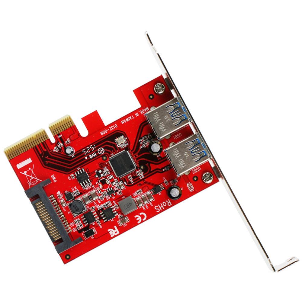 IOGEAR 2-Port SuperSpeed USB 3.1 Type-A PCI-Express Card