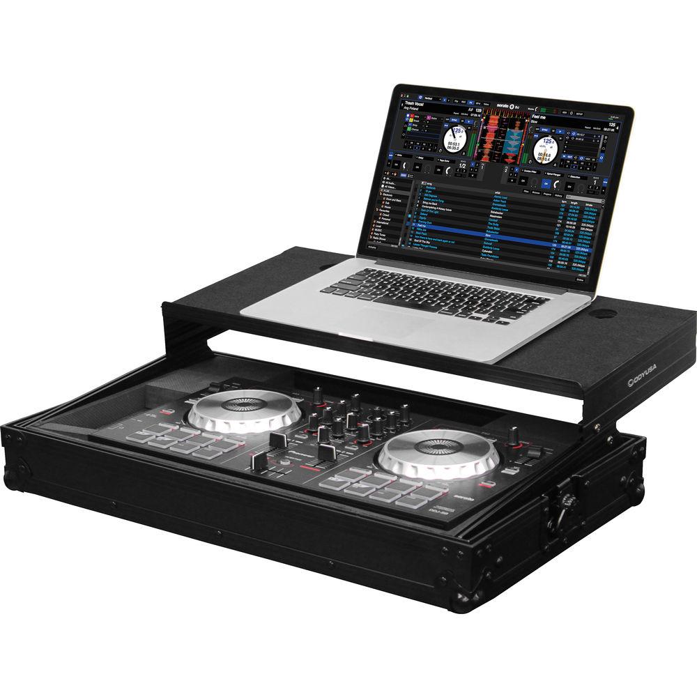 Odyssey Innovative Designs Black Label Glide Style Case for Pioneer DDJ-SB Numark Mixtrack Pro II DJ Controllers