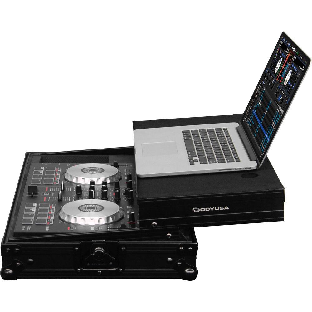 Odyssey Innovative Designs Black Label Glide Style Case for Pioneer DDJ-SB Numark Mixtrack Pro II DJ Controllers