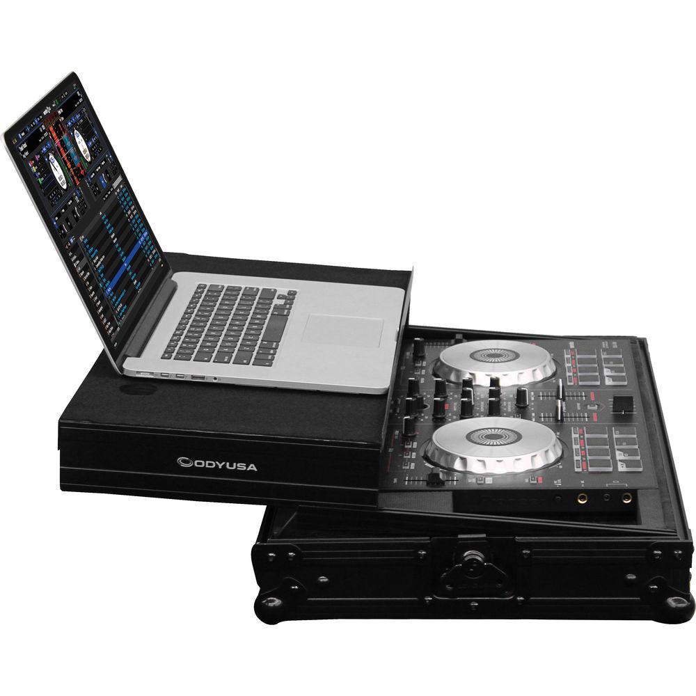 Odyssey Innovative Designs Black Label Glide Style Case for Pioneer DDJ-SB Numark Mixtrack Pro II DJ Controllers
