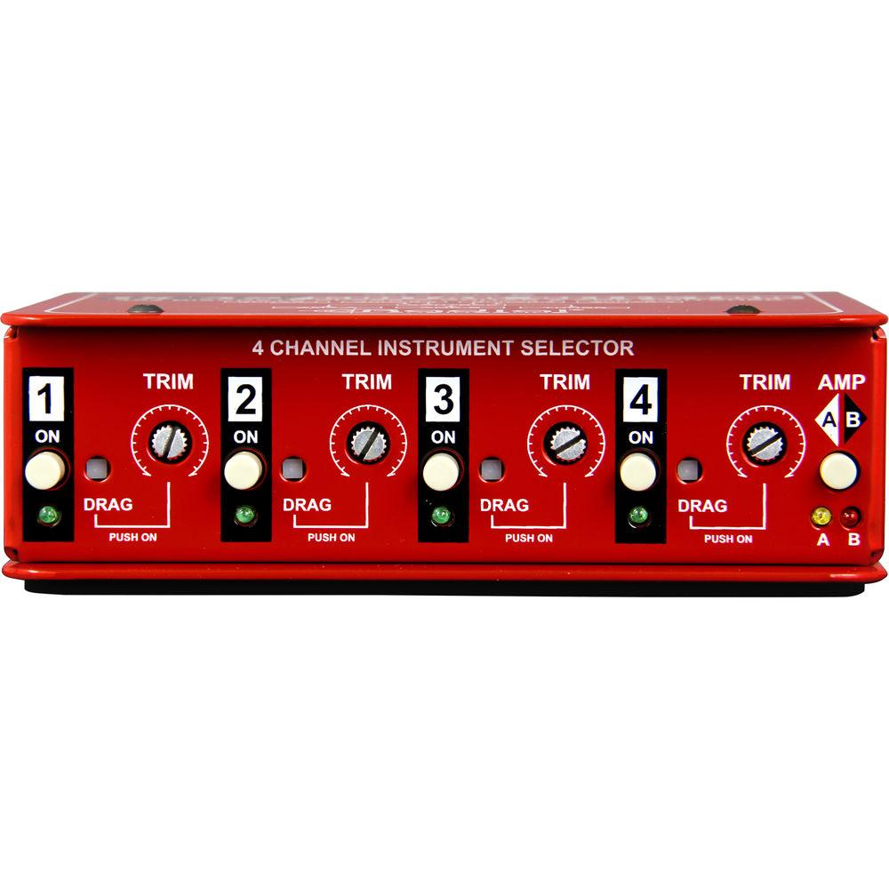 Radial Engineering JX42 Compact Four-Input Guitar Switcher