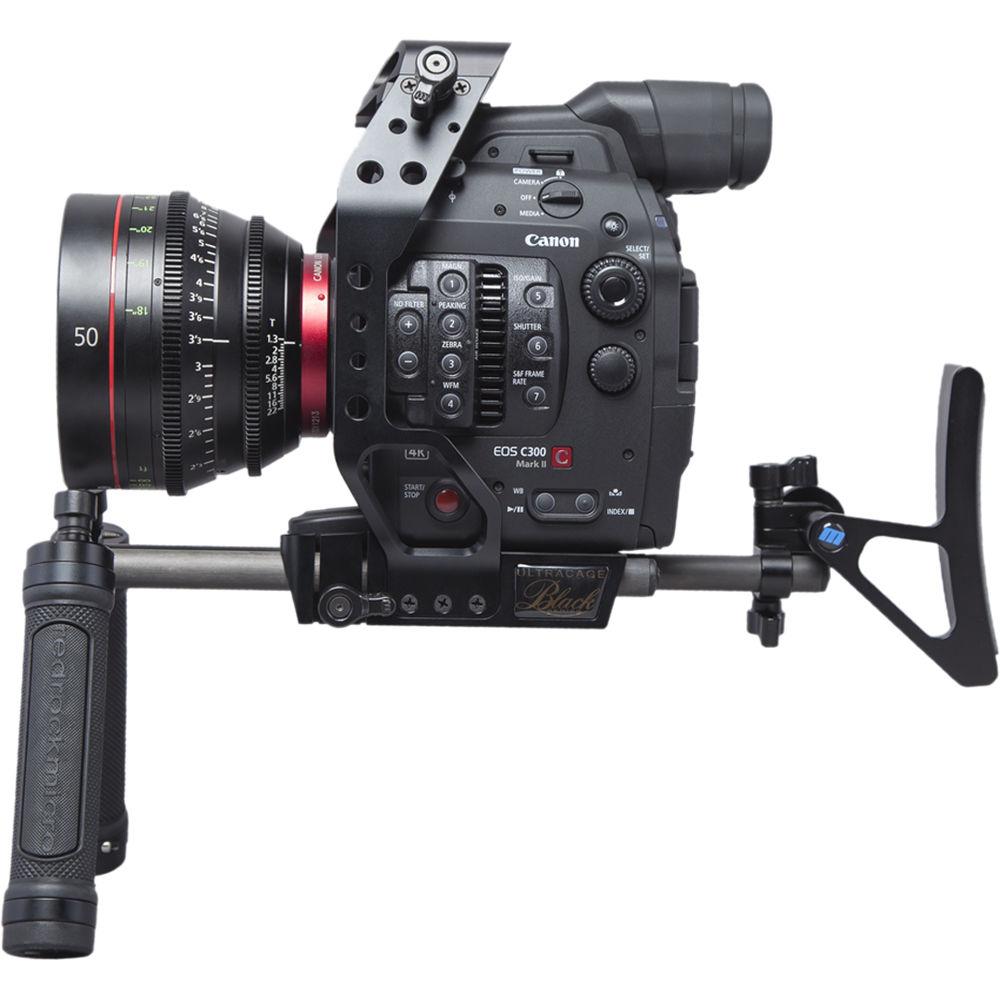 Redrock Micro ultraCage Black Professional Series Handheld Rig for Canon C100 C300 MK II
