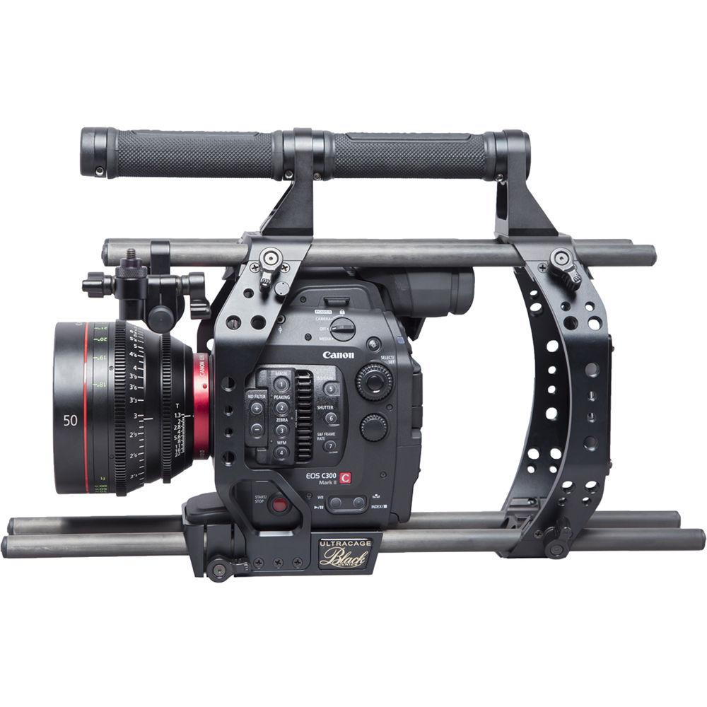 Redrock Micro ultraCage Black Studio Rig for Canon Cinema EOS C100 C300 MKII Cameras