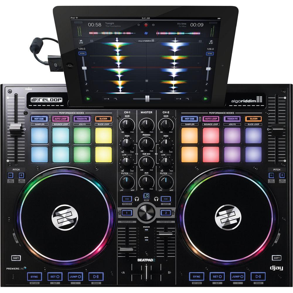 Reloop BeatPad 2 - Cross Platform Controller for iPad, Android & Mac PC