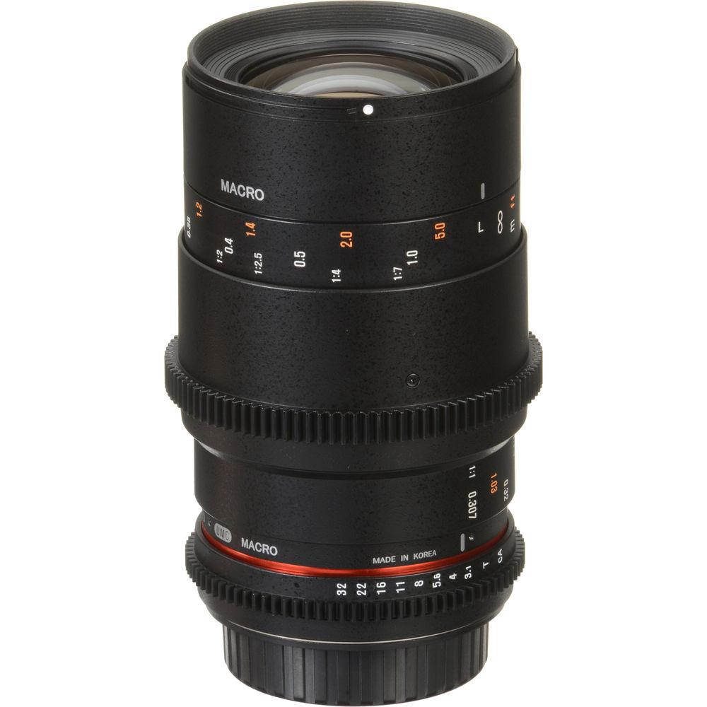 Rokinon 100mm T3.1 Macro Cine DS Lens for Micro Four Thirds Mount