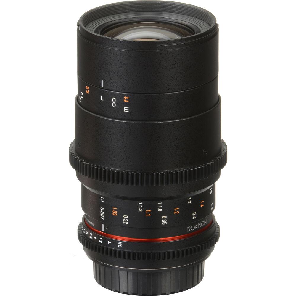 Rokinon 100mm T3.1 Macro Cine DS Lens for Sony Alpha Mount