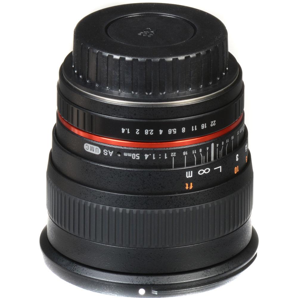 Samyang 50mm f 1.4 AS UMC Lens for Canon EF