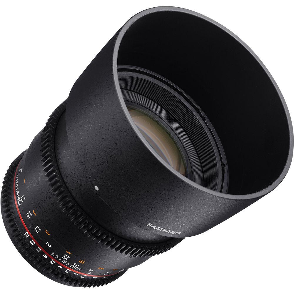 Samyang 85mm T1.5 VDSLRII Cine Lens for Sony Alpha Mount