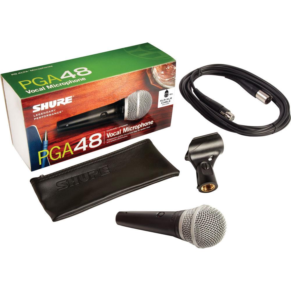Shure PGA48 Dynamic Vocal Microphone