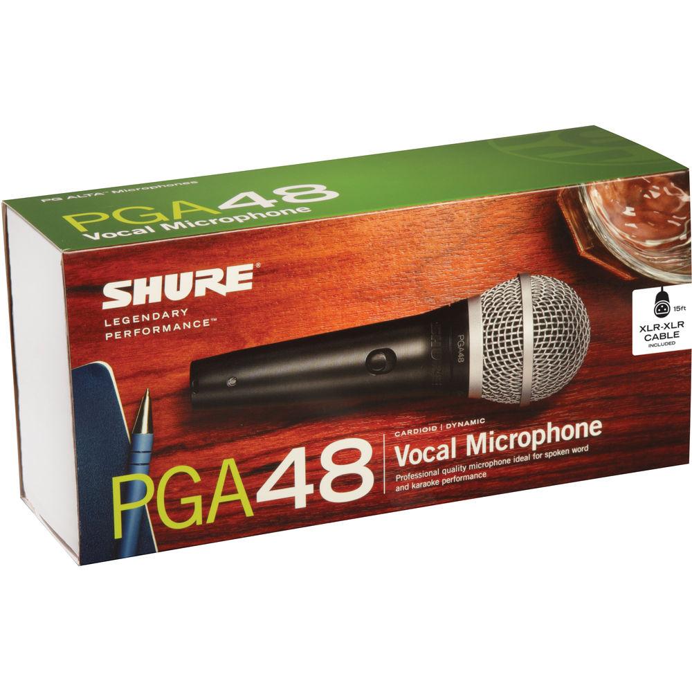 Shure PGA48 Dynamic Vocal Microphone