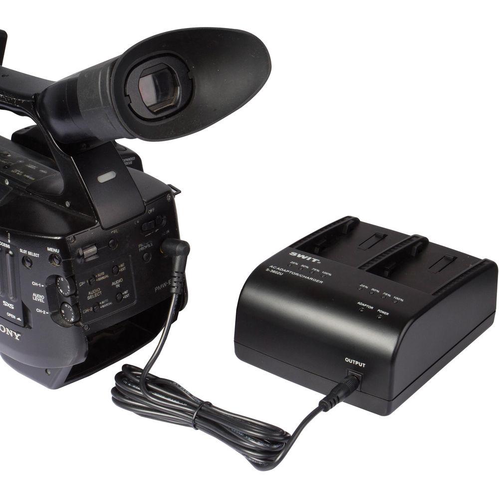 SWIT S-3602U Dual Charger Adapter for Sony BP-U30 U60 Batteries