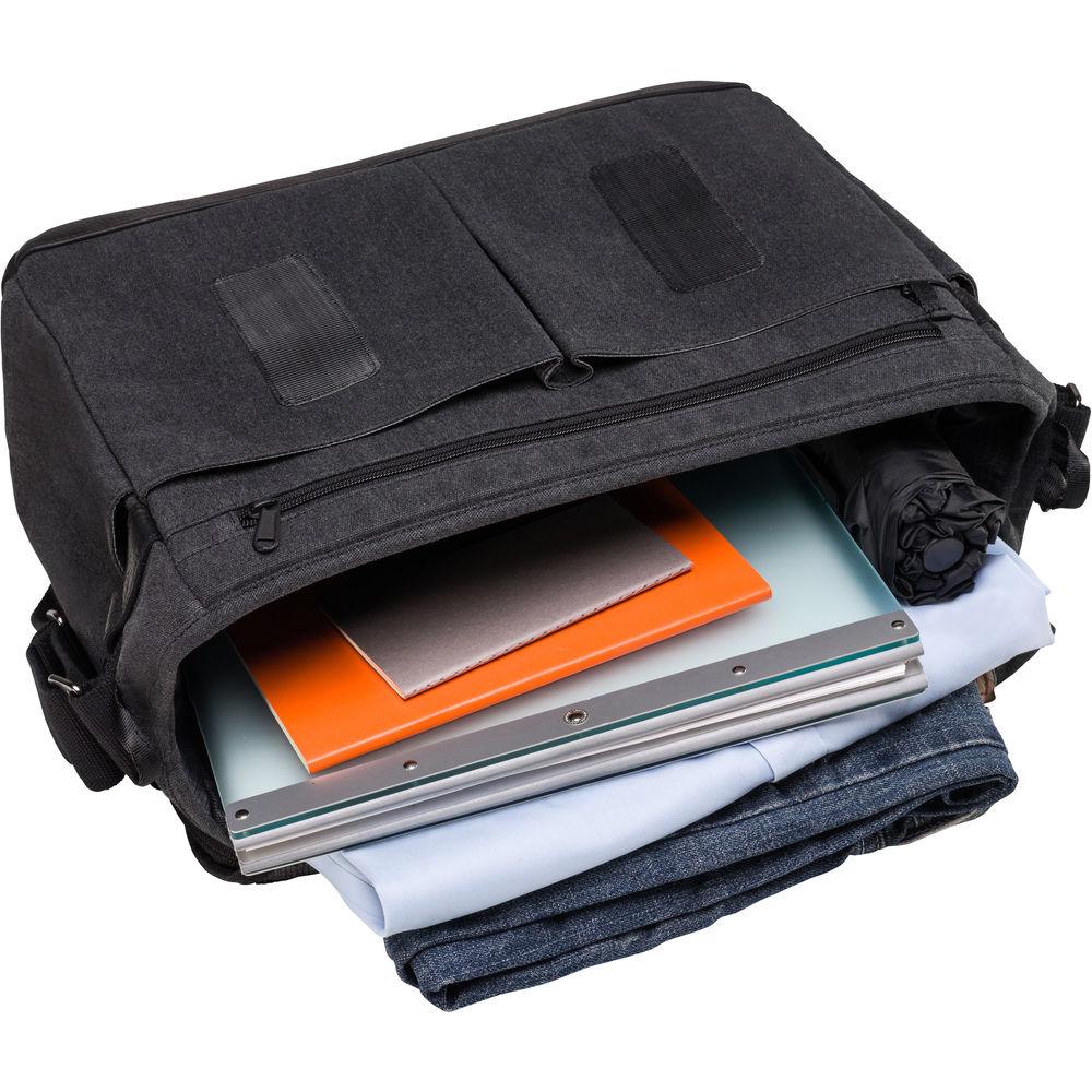 Tenba Cooper 15 Messenger Bag with Leather Accents