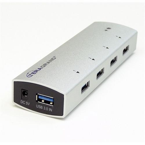 Tera Grand 4-Port USB 3.0 Hub with Power Adapter