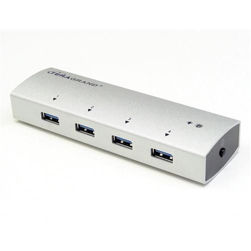 Tera Grand 4-Port USB 3.0 Hub with Power Adapter