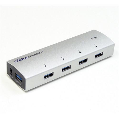 Tera Grand 4-Port USB 3.0 Hub with Power Adapter