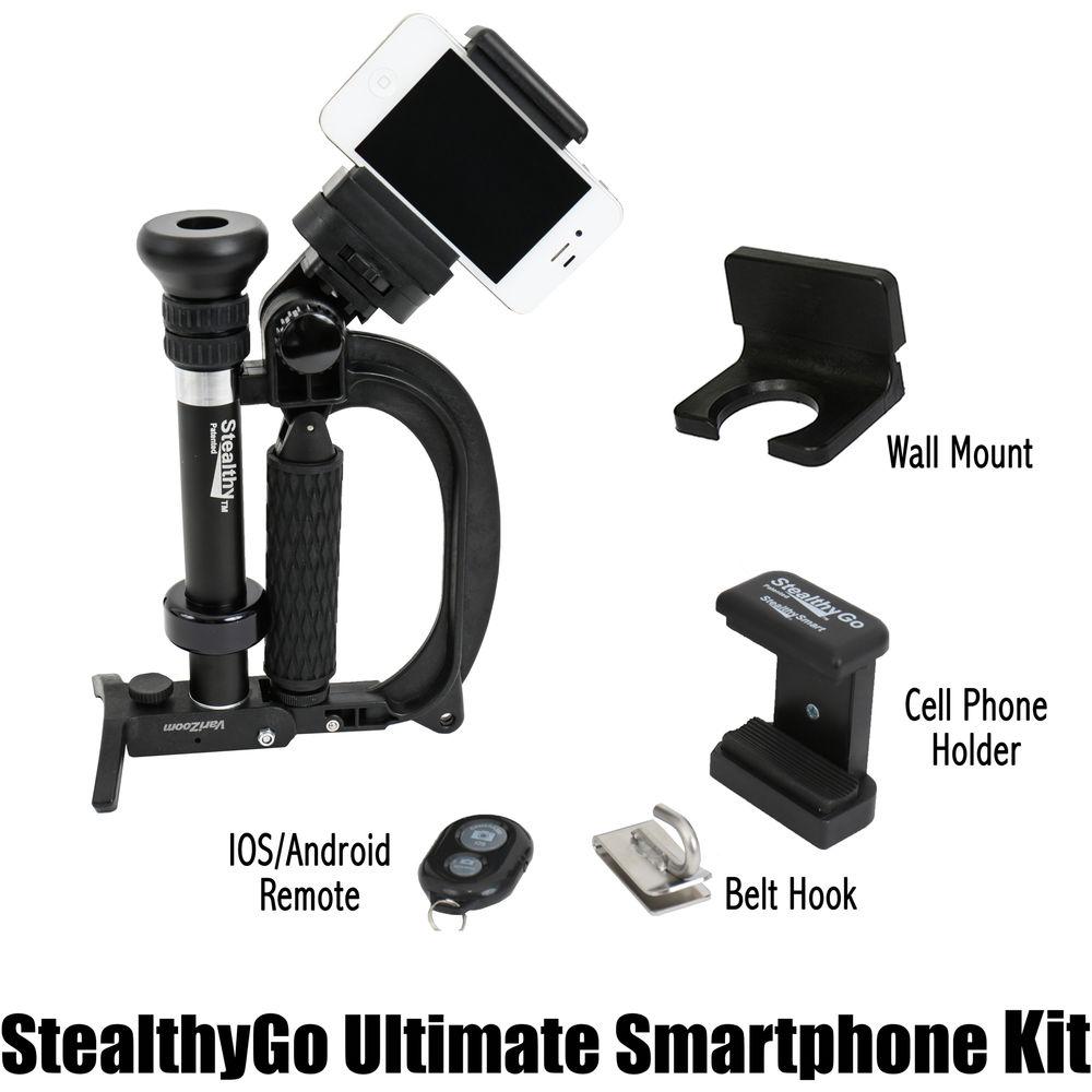 VariZoom StealthyGo Ultimate Smartphone Photo and Video Shooting Kit