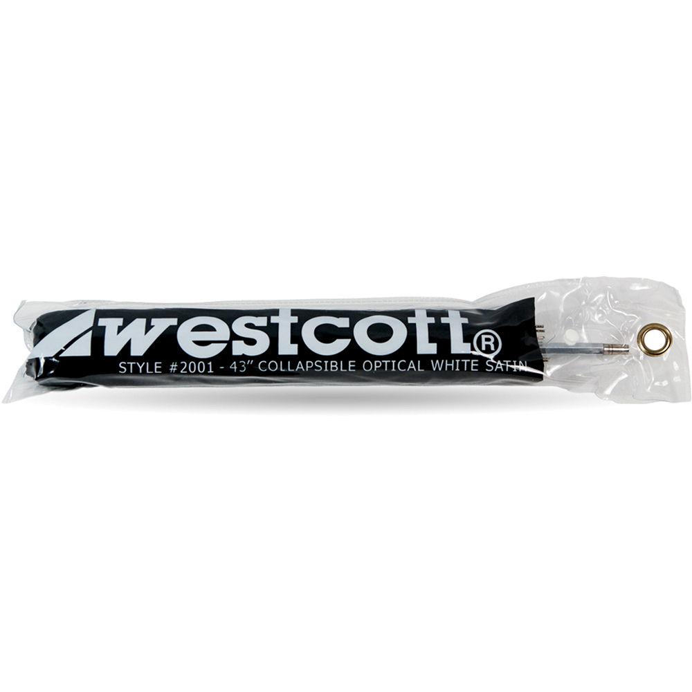 Westcott Optical White Satin Diffusion Umbrella