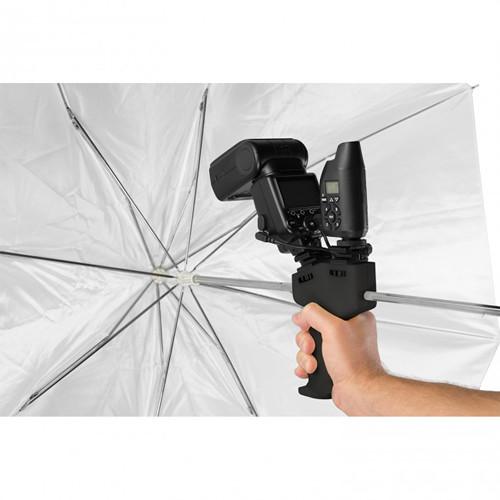 Westcott Umbrella - Soft Silver, Collapsible Compact - 43"