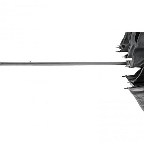 Westcott Umbrella - Soft Silver, Collapsible Compact - 43"