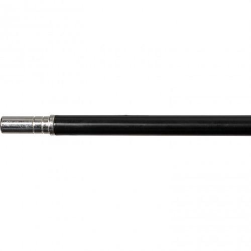 Westcott White Satin Umbrella with Removable Black Cover