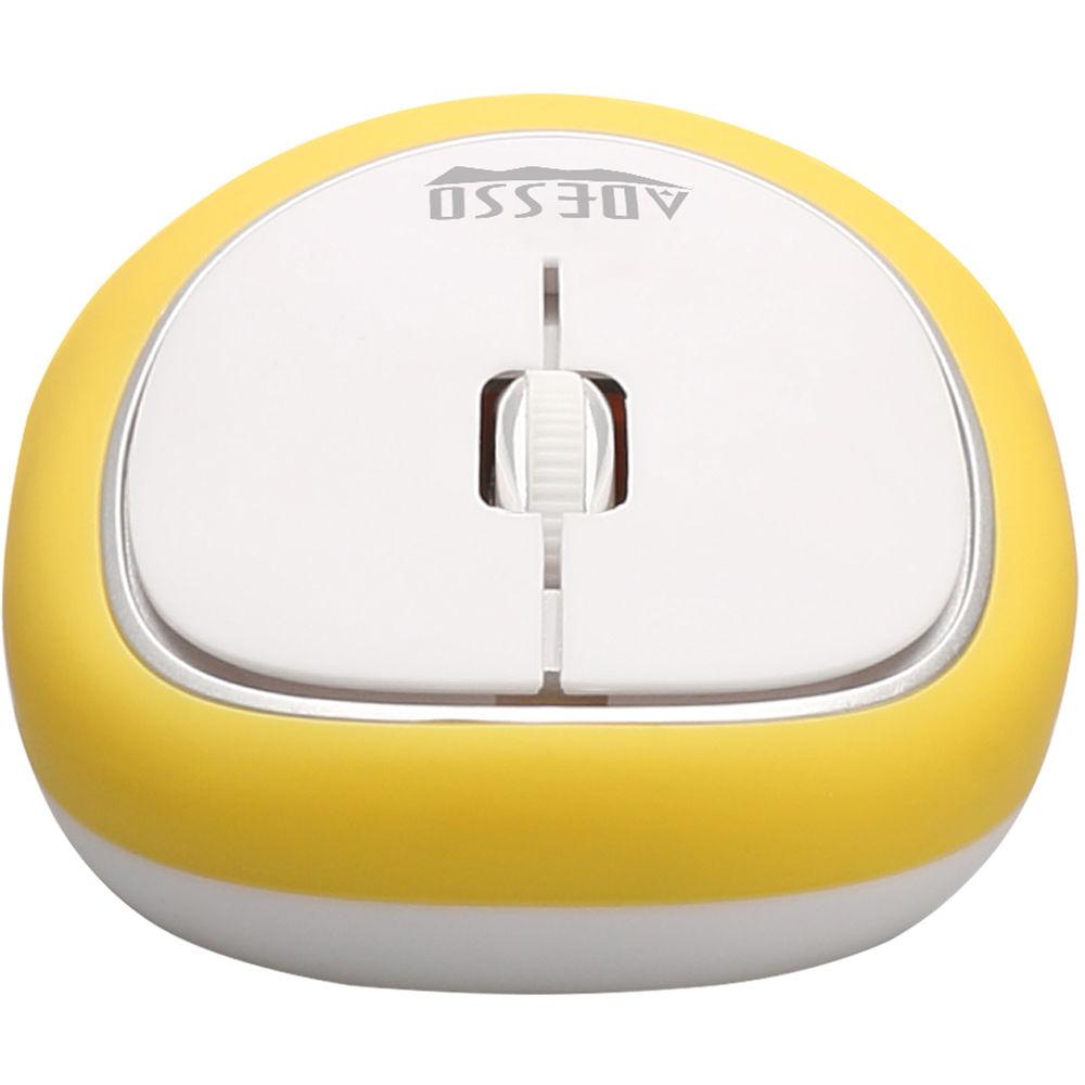 Adesso iMouse E60Y Wireless Anti-Stress Gel Mouse