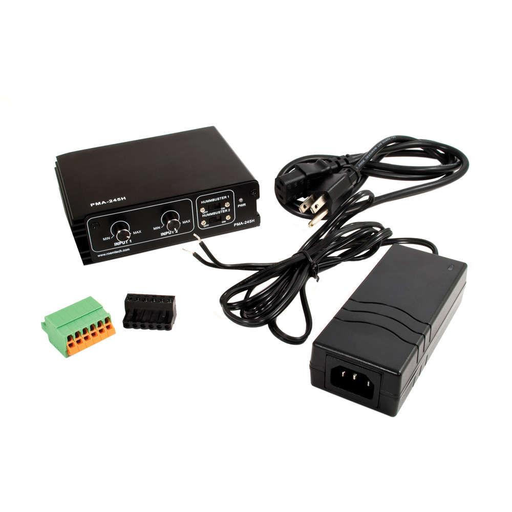 C2G 45W Stereo Mixer Amplifier with HummBuster Technology