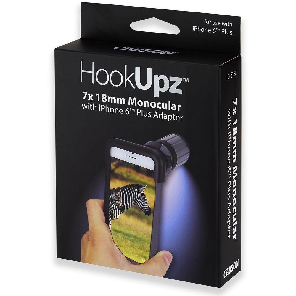 Carson HookUpz iPhone 6 Plus 6s Plus Monocular Adapter Kit
