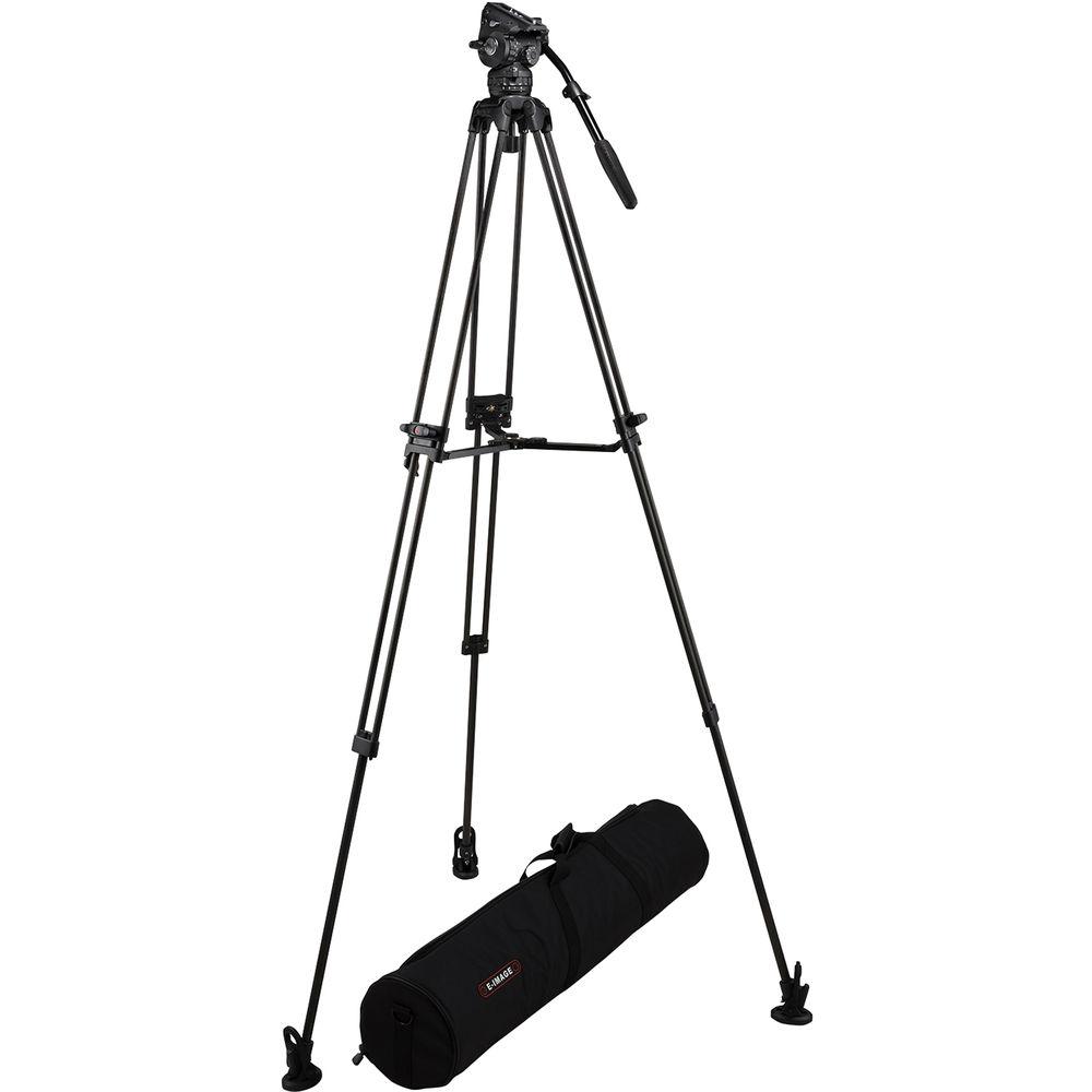E-Image GH06 Head with 2-Stage Carbon Fiber Tripod Legs