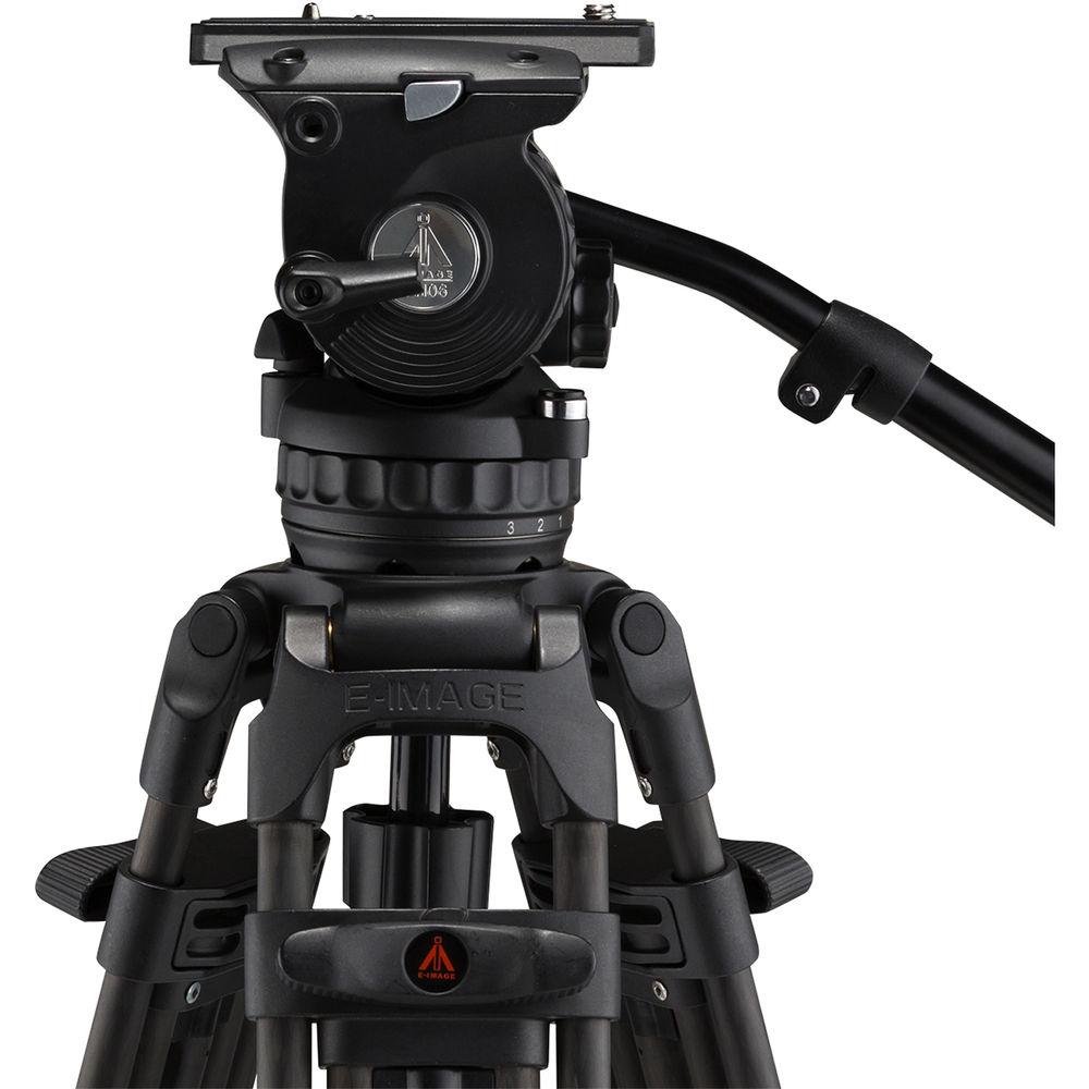 E-Image GH06 Head with 2-Stage Carbon Fiber Tripod Legs
