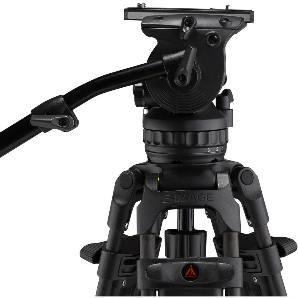 E-Image GH06 Head with 2-Stage Carbon Fiber Tripod Legs