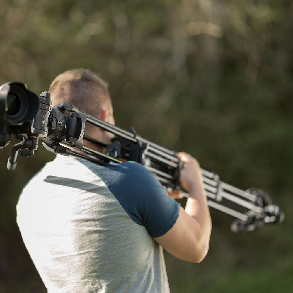 E-Image GH06 Head with 2-Stage Carbon Fiber Tripod Legs