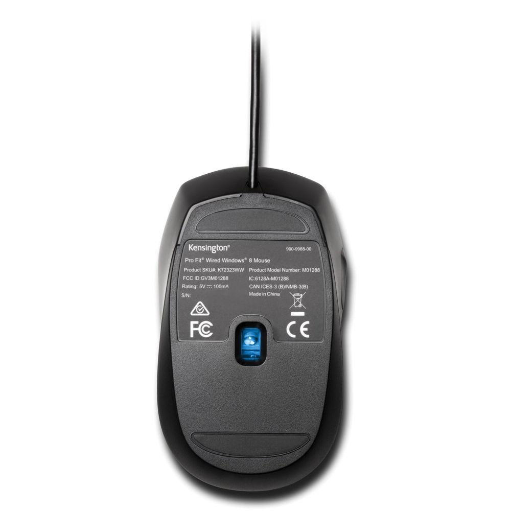 Kensington Pro Fit Wired Windows 8 Mouse