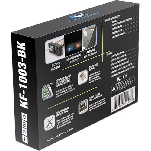 Kingwin 3.5" Internal Trayless Hotswap Rack for PC 5.25" Front Bay Tray