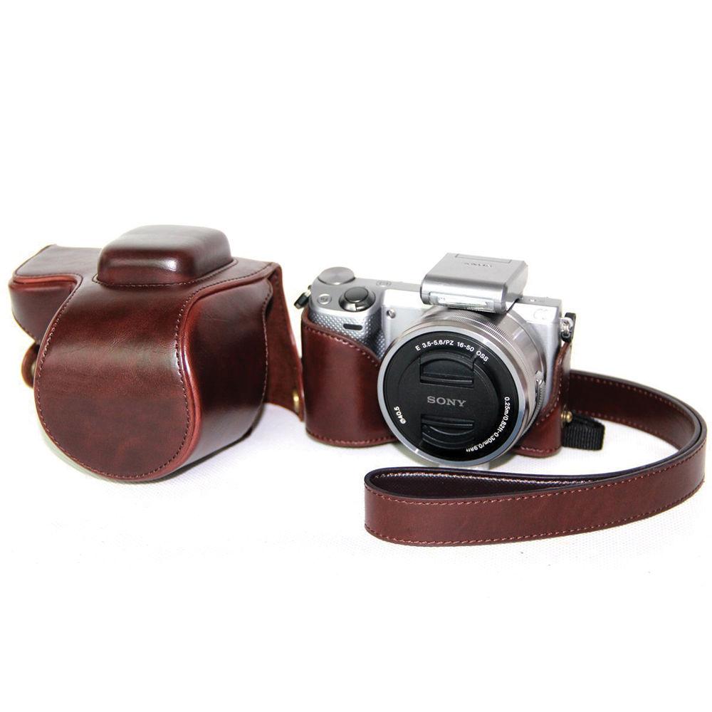 MegaGear MG303 Ever Ready Protective Camera Case for Sony NEX-5T with 16-50mm Lens