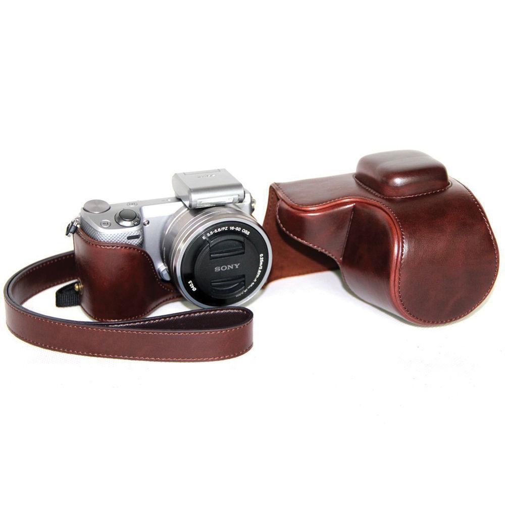 MegaGear MG303 Ever Ready Protective Camera Case for Sony NEX-5T with 16-50mm Lens