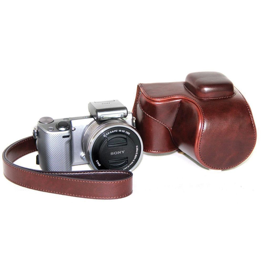 MegaGear MG303 Ever Ready Protective Camera Case for Sony NEX-5T with 16-50mm Lens