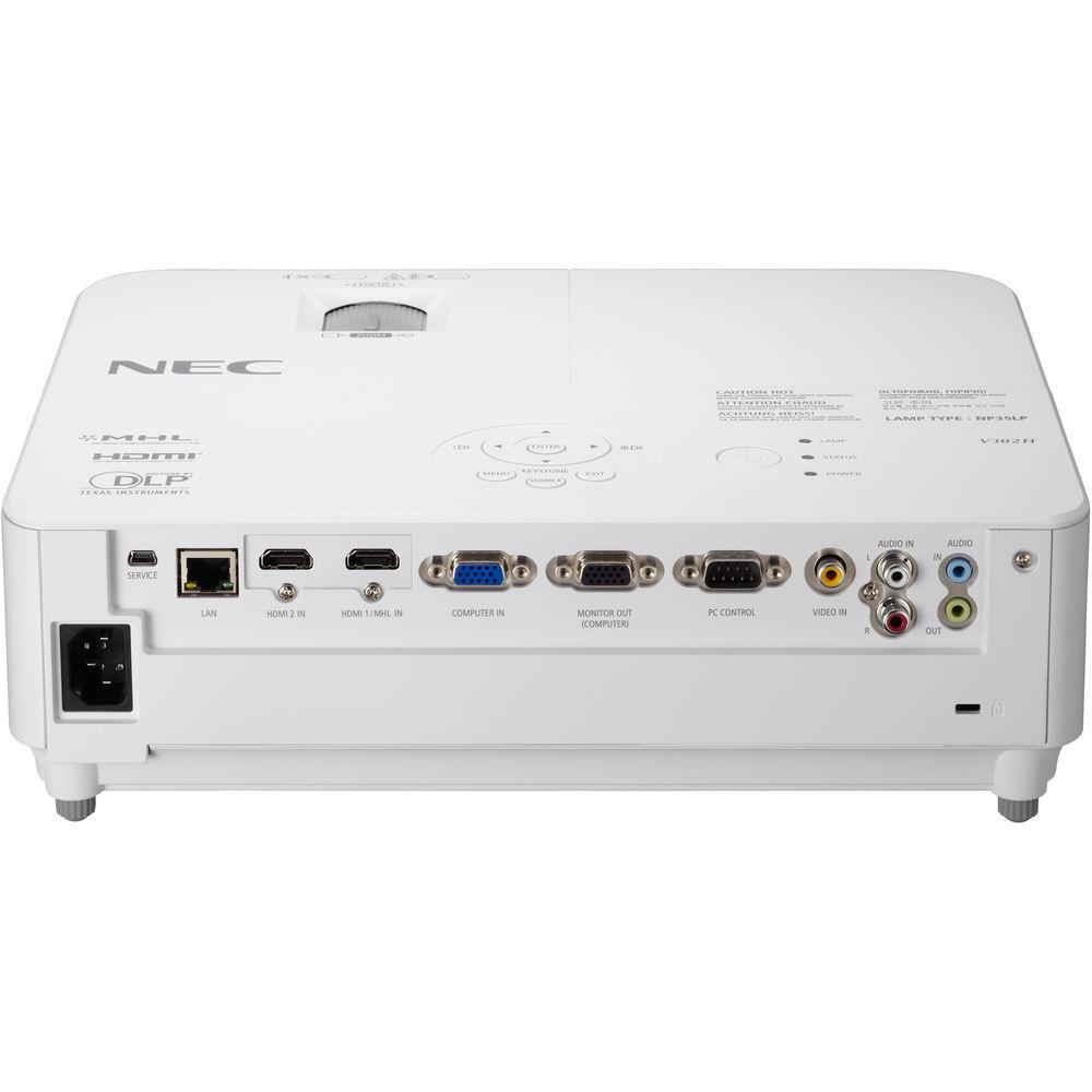 NEC V Series NP-V332W 3300-Lumen WXGA DLP Projector